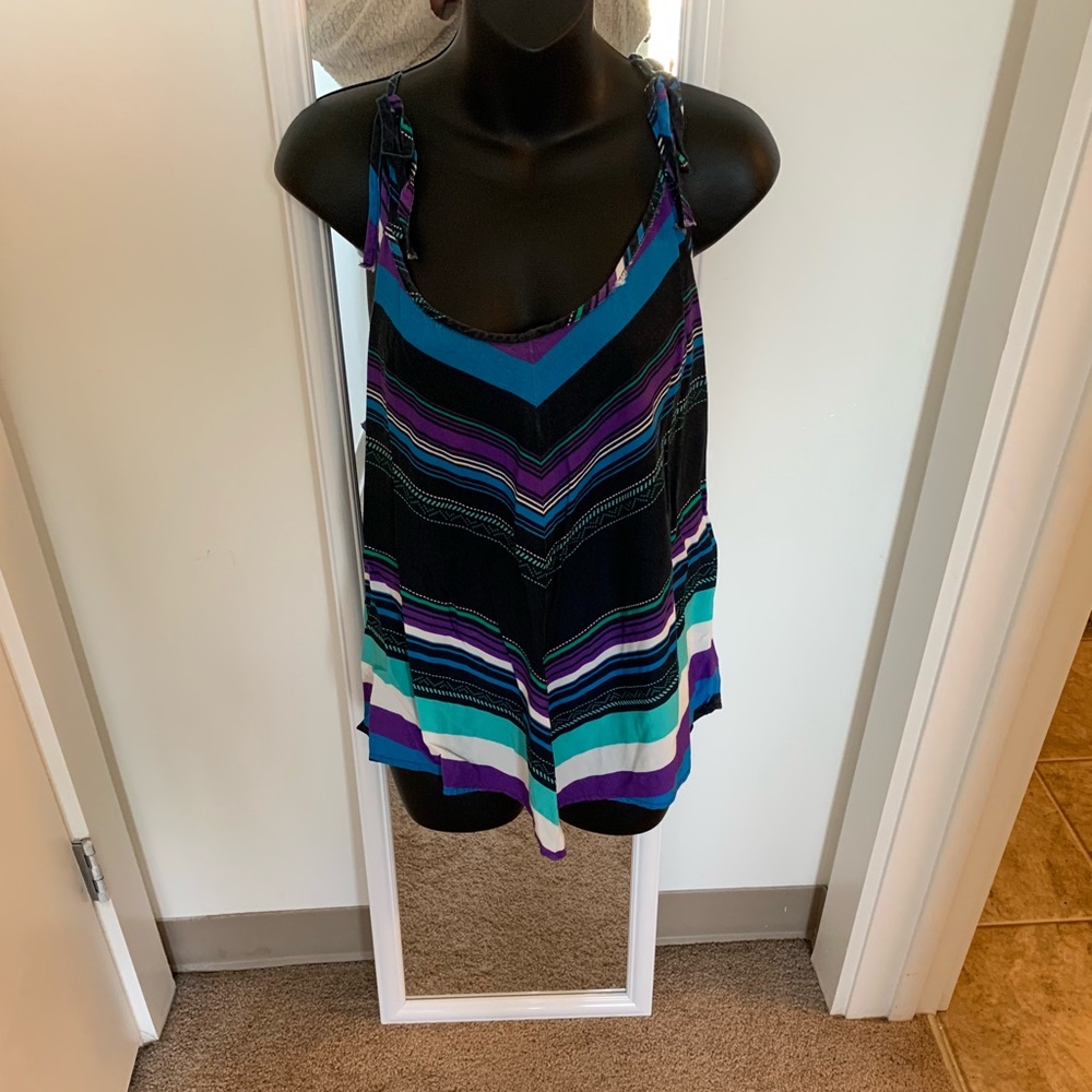 Adjustable Tank Top Blouse